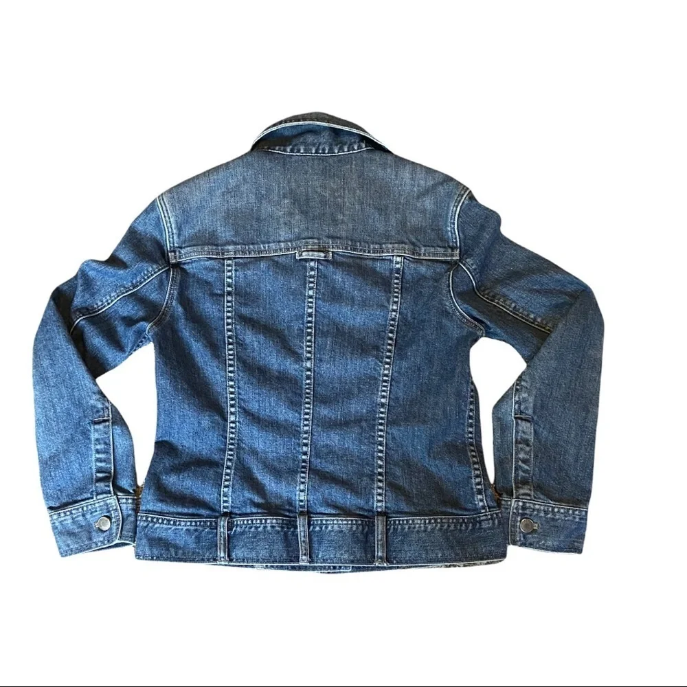 ❤️J. JILL DENIM DENIM JEAN TRUCKER JACKET ~ XS‎